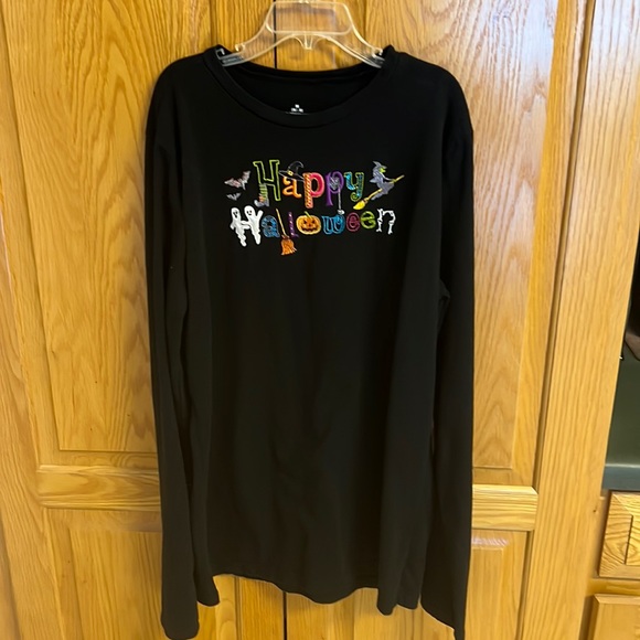 Girls size 8/10 Halloween long sleeve top - Picture 1 of 5